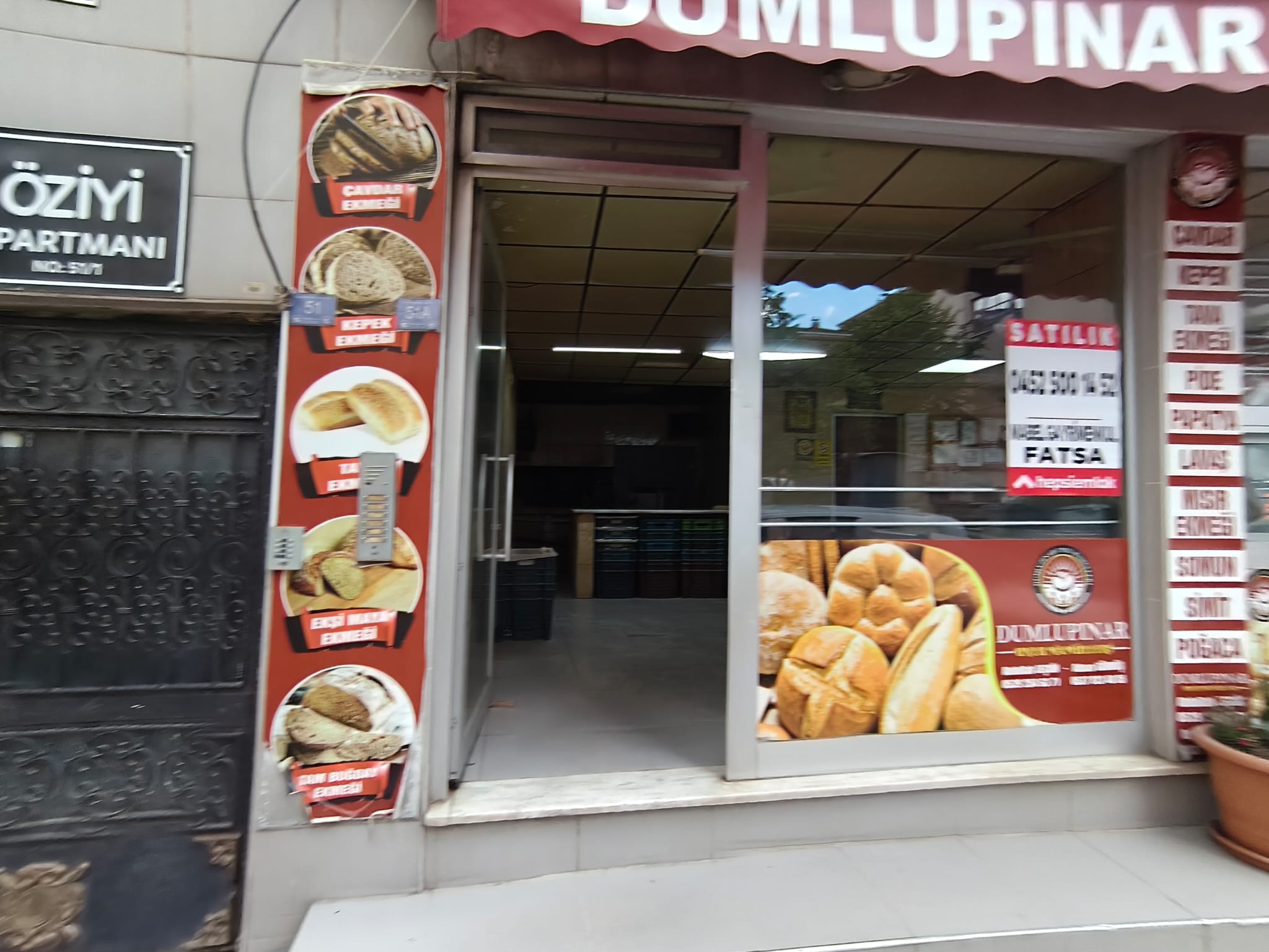DUMLUPINAR MAH. KIZ MESLEK KARŞISI İŞ YERİ SATILI FIRIN